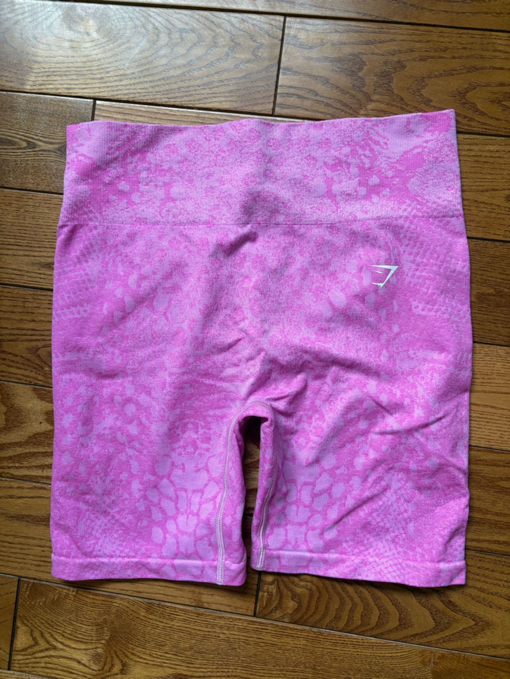 Gymshark Adapt X Whitney Animal Seamless Shorts - Sour Pink/Vibrant Pink